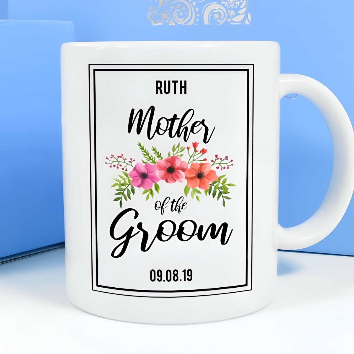 Personalised Mug - Mother Of The Groom - Click Image to Close