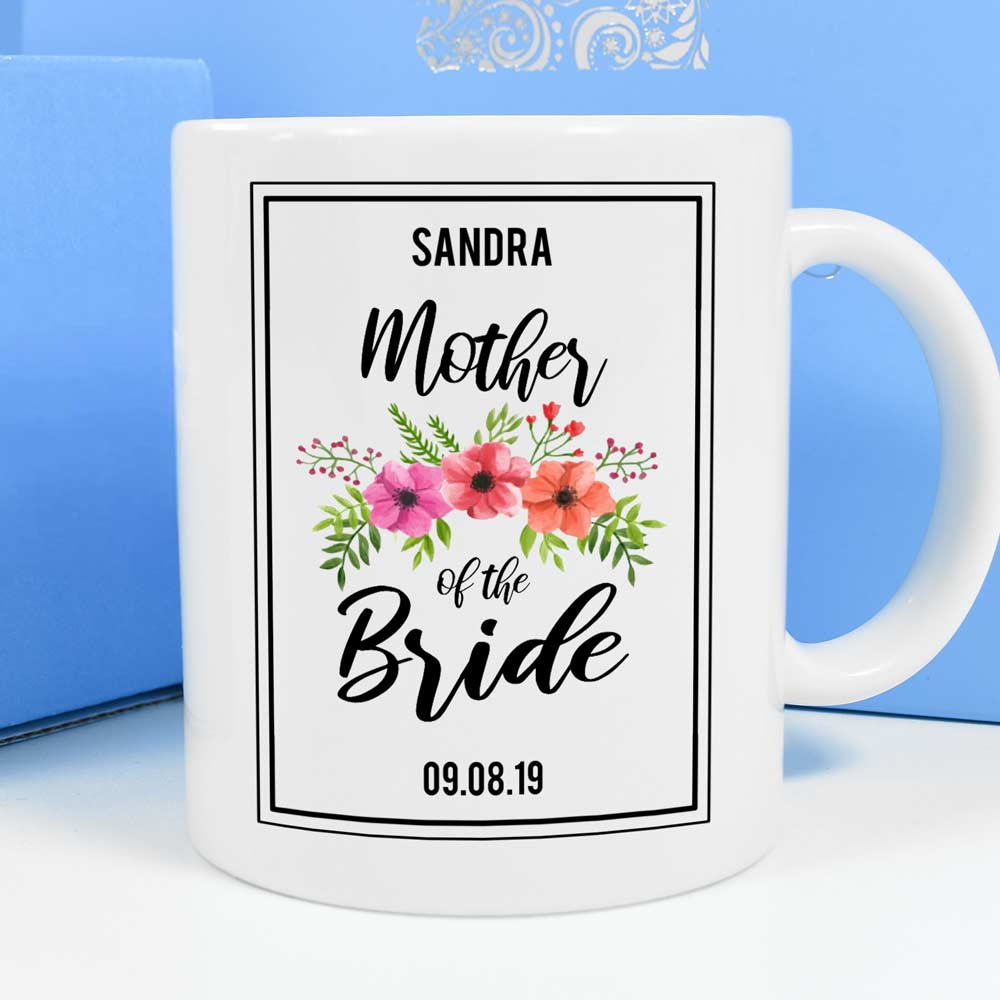 Personalised Mug - Mother Of The Bride - Click Image to Close