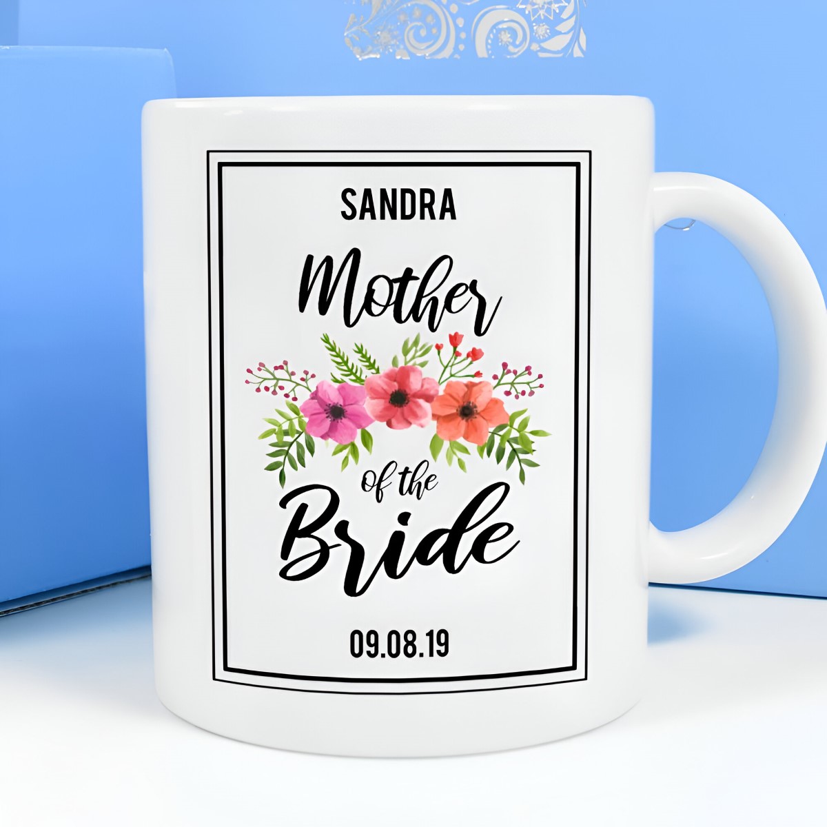 Personalised Mug - Mother Of The Bride - Click Image to Close