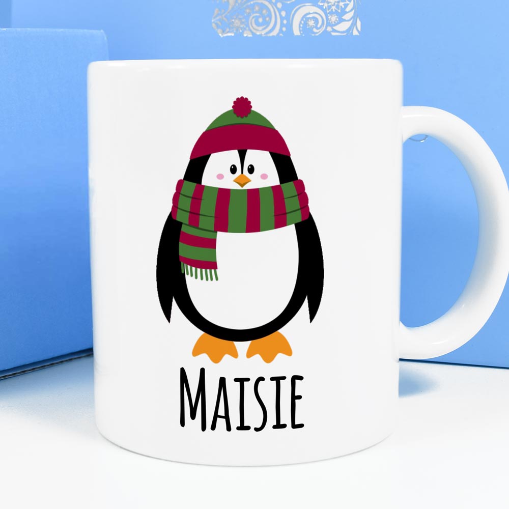 Personalised Mug - Penguin - Click Image to Close