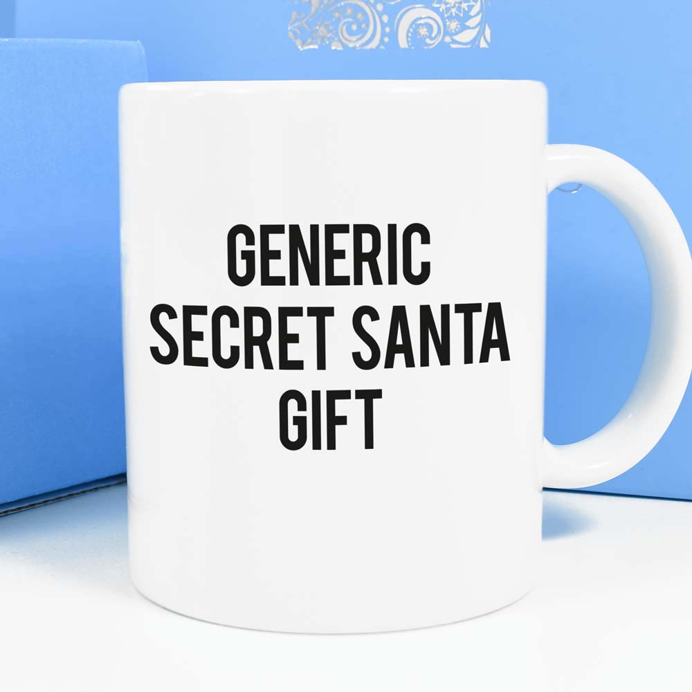 Personalised Mug - Generic Secret Santa Gift - Click Image to Close