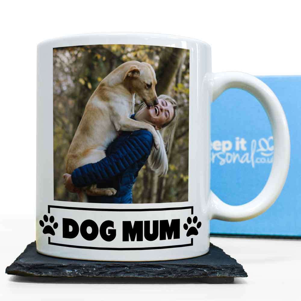 Personalised Mug - Dog Mum Photo Upload - Click Image to Close