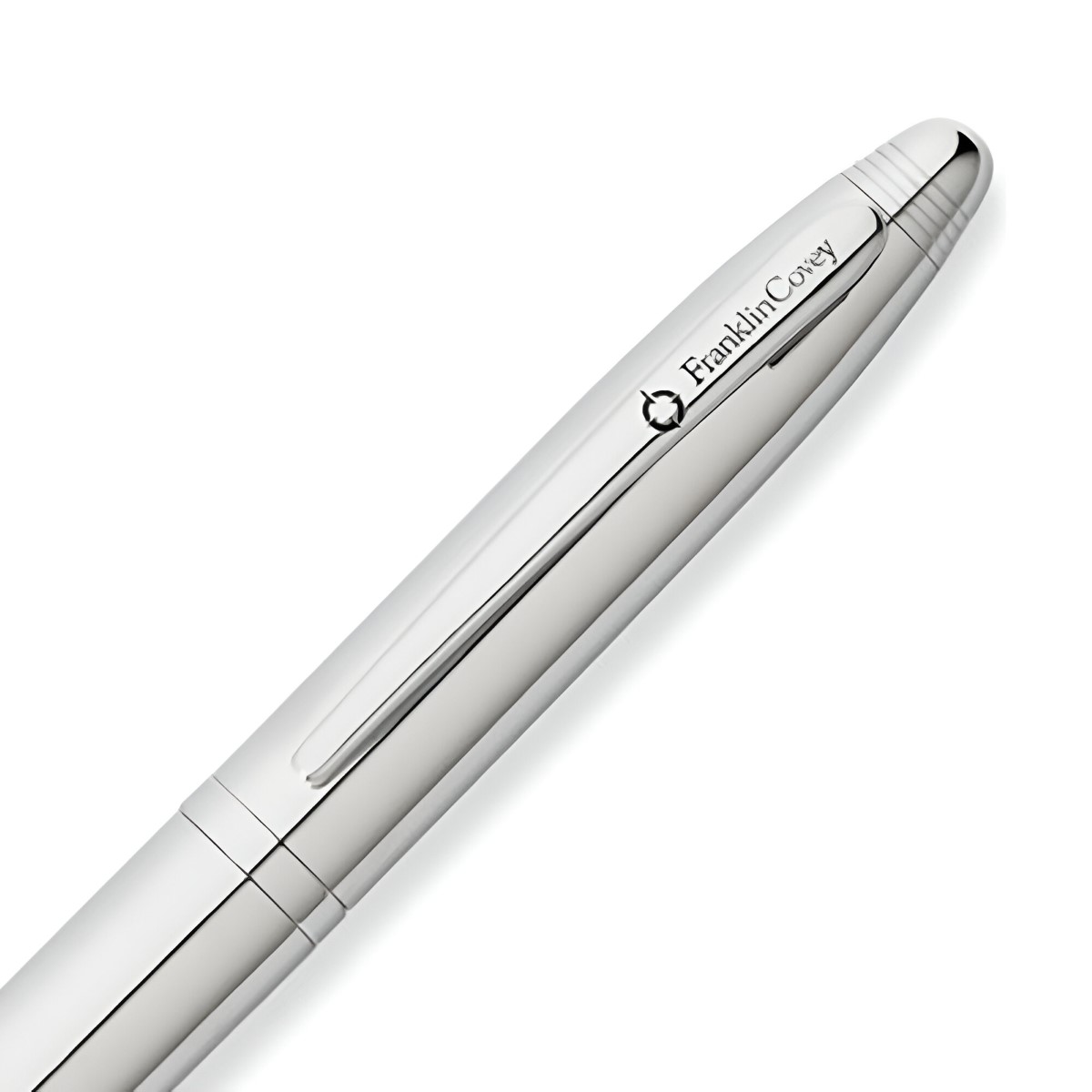 Franklin Covey FC0072-4 By Cross Nanucket Polised Chrome Pen get 2 Refills 