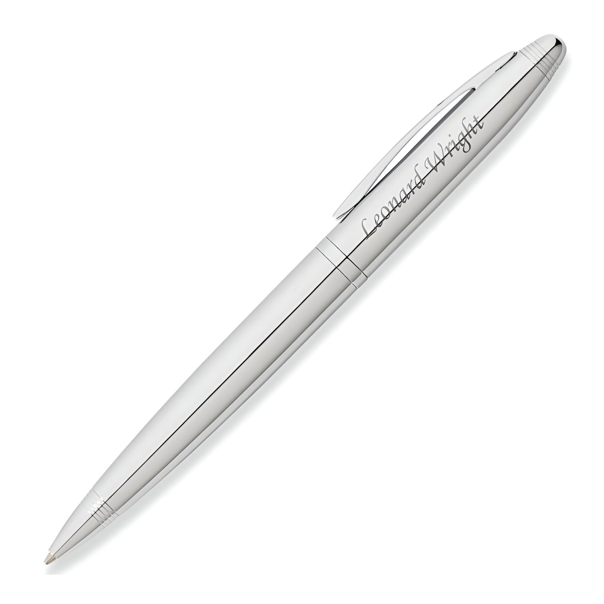 Personalised Franklin Covey Chrome Lexington Ball Pen