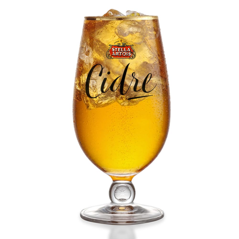 Personalised Stella Cidre Pint Glass - Click Image to Close
