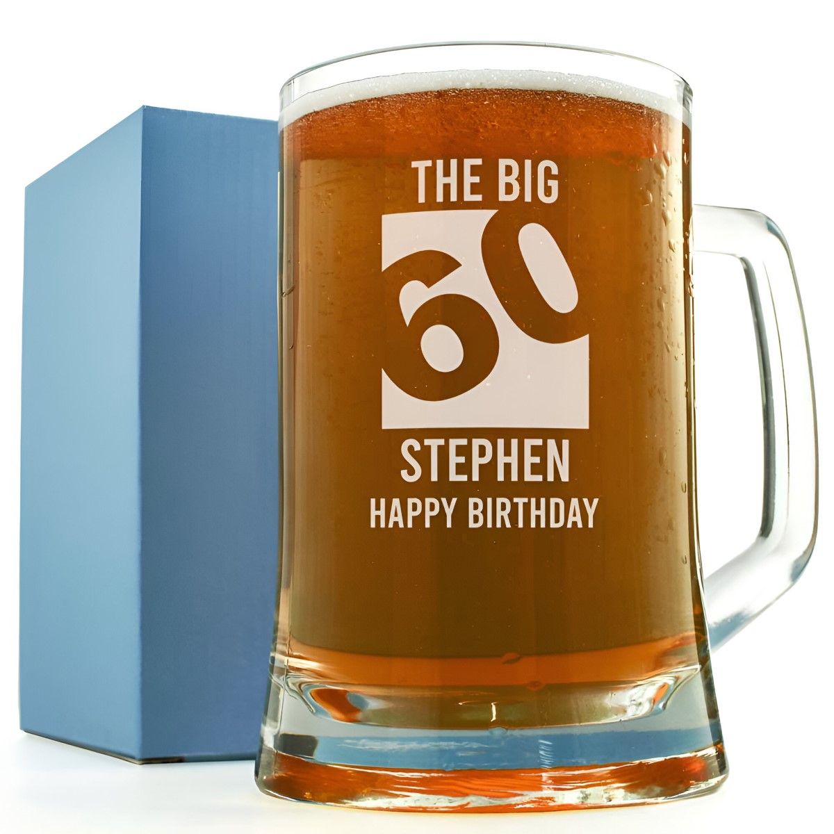 Personalised Tankard - Big 60 - Click Image to Close