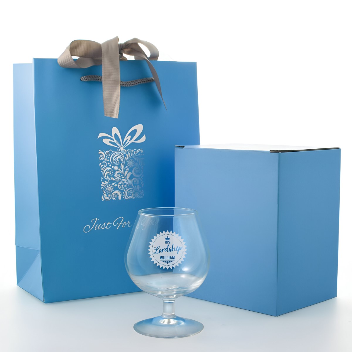 Personalised Brandy Glass His Lordship