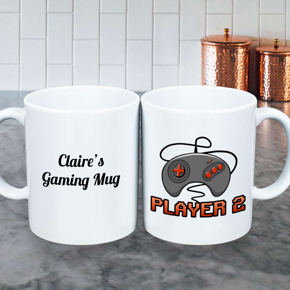Personalised Mug - Player 2 - Click Image to Close