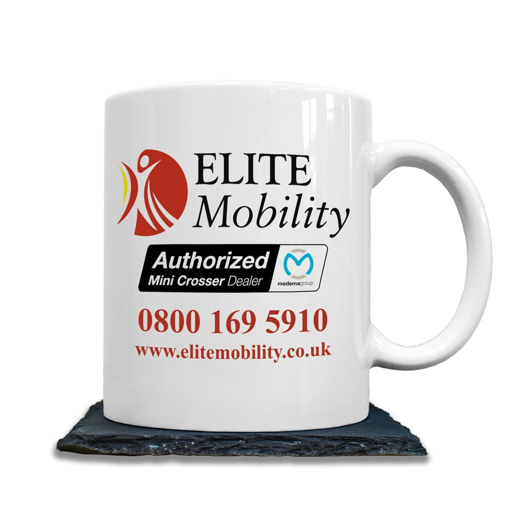 Personalised Mug Any Logo Printed - Click Image to Close