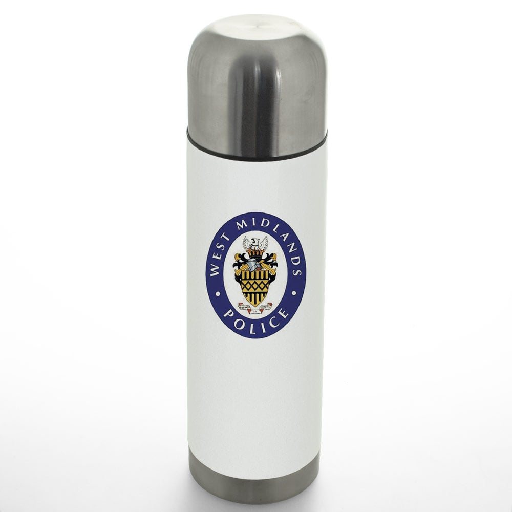 Personalised 26 Oz Travel Flask Any Logo Printed - Click Image to Close