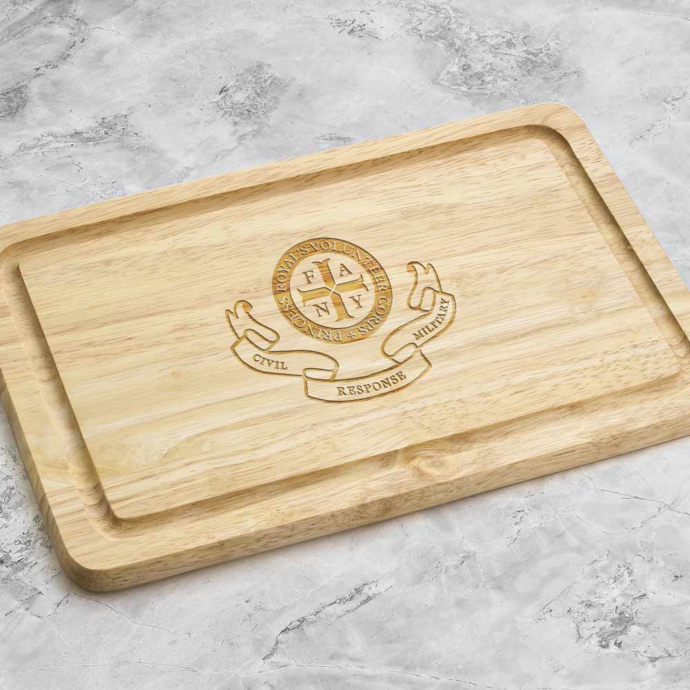 Personalised Logo Engraved Wooden Chopping Board - Click Image to Close