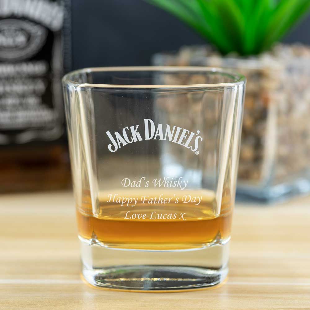 Personalised Jack Daniels Whisky Tumbler - Click Image to Close