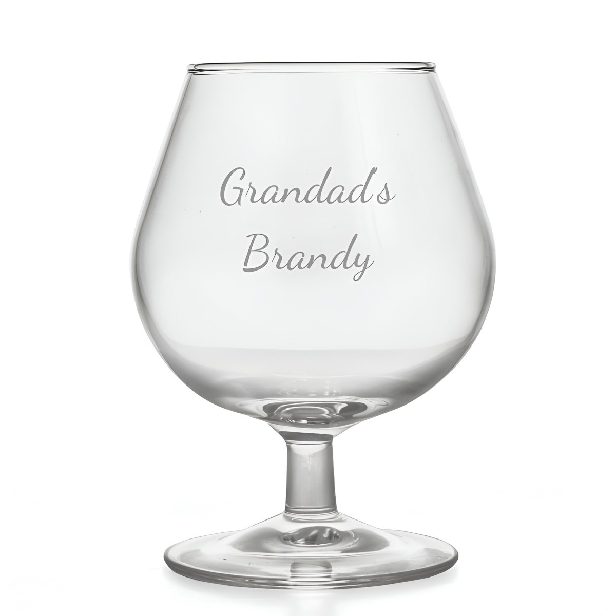 Personalised Brandy Glass - 25 cl - Click Image to Close