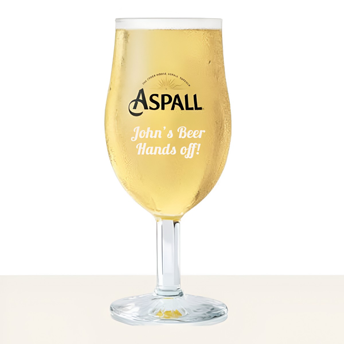 Personalised Aspall Cider Pint Chalice - Click Image to Close