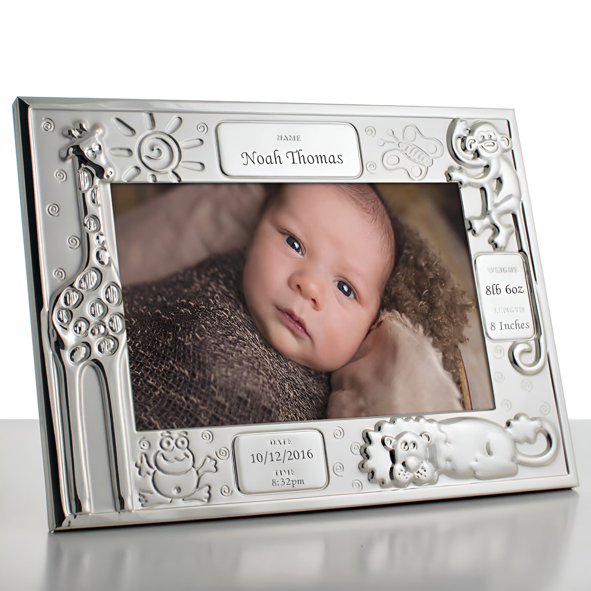 Baby Photo Frame Noahs Ark Theme - Click Image to Close