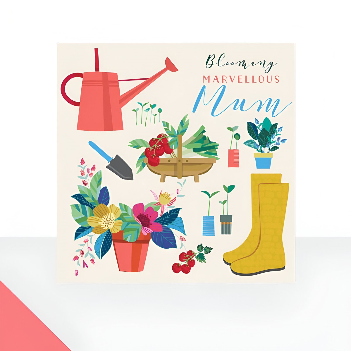 Blooming Marvellous Mum Greeting Card - Click Image to Close