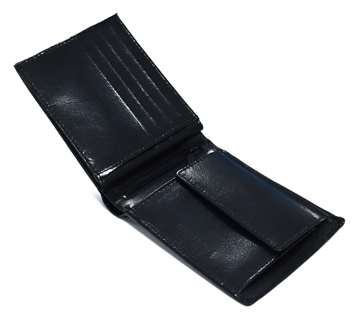 Personalised Black Leather Wallet £25.49