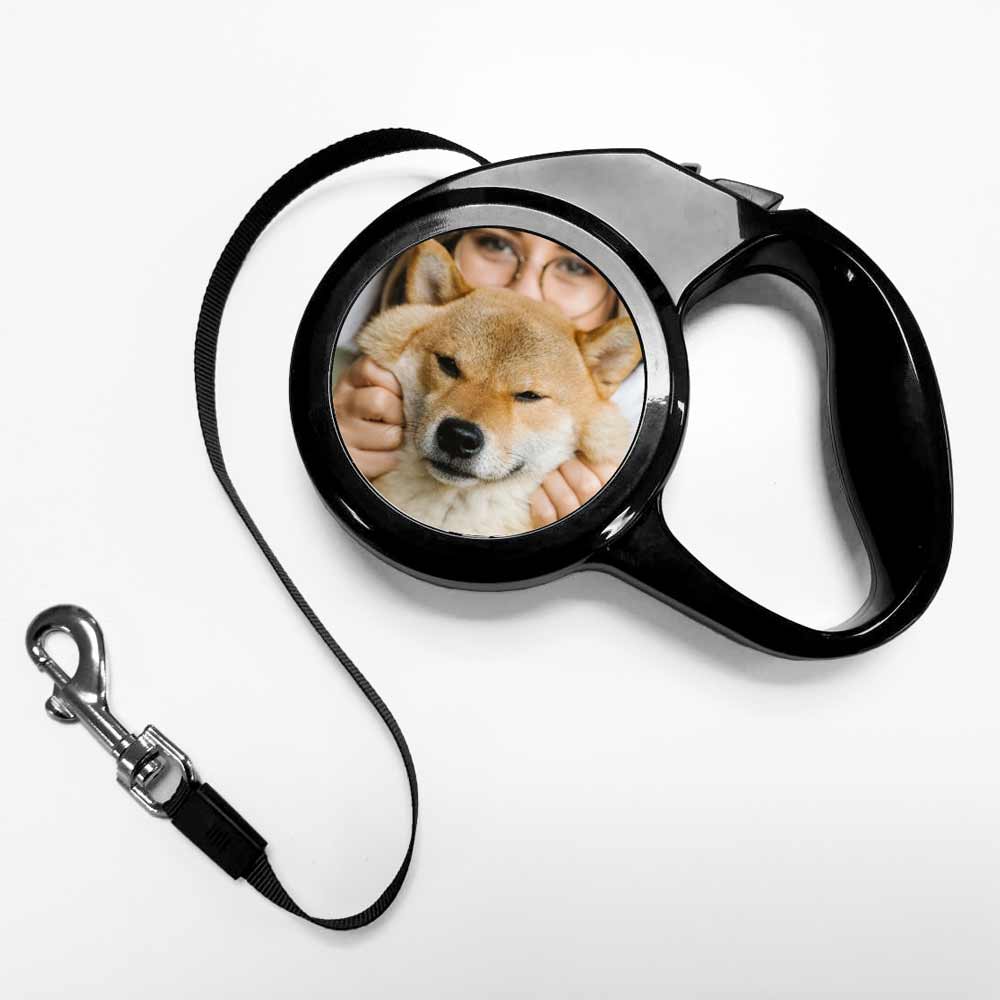 Personalised Retractable Dog Lead Photo Upload For Small And Medium Dogs - Click Image to Close