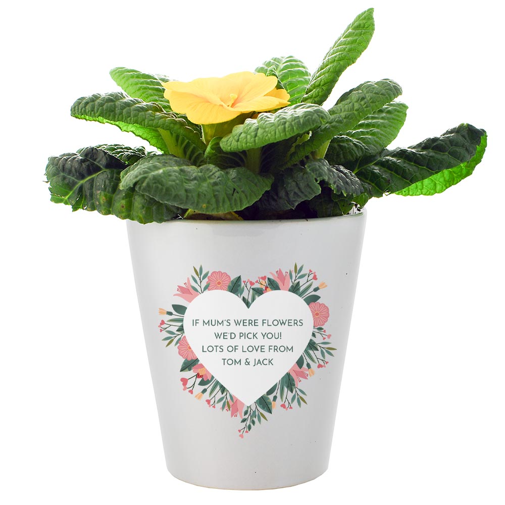 Personalised If Mums Were Flowers I'd Pick You Flower Pot - Click Image to Close