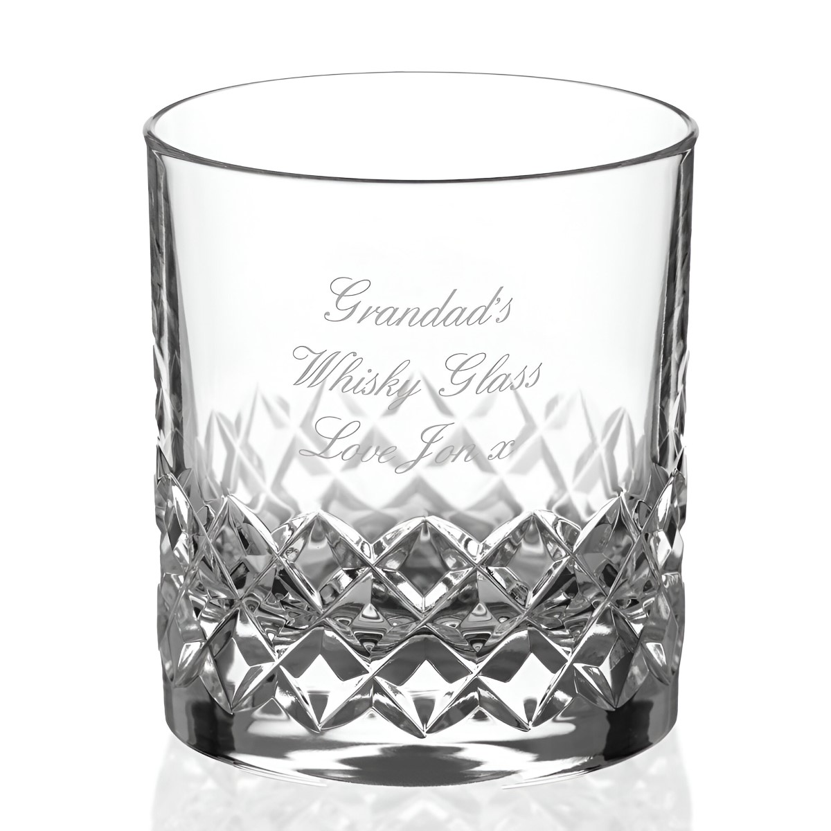 Personalised Super Heavy Grosvenor Whisky Tumbler - Click Image to Close