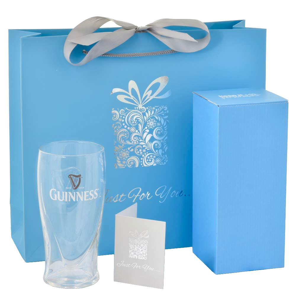 Personalised Engraved Birthday Guinness Glass 18th, 21st, 30th, 40th, 50th,  60th, 70th Birthday Gift Guinness Lover Gift for Him 
