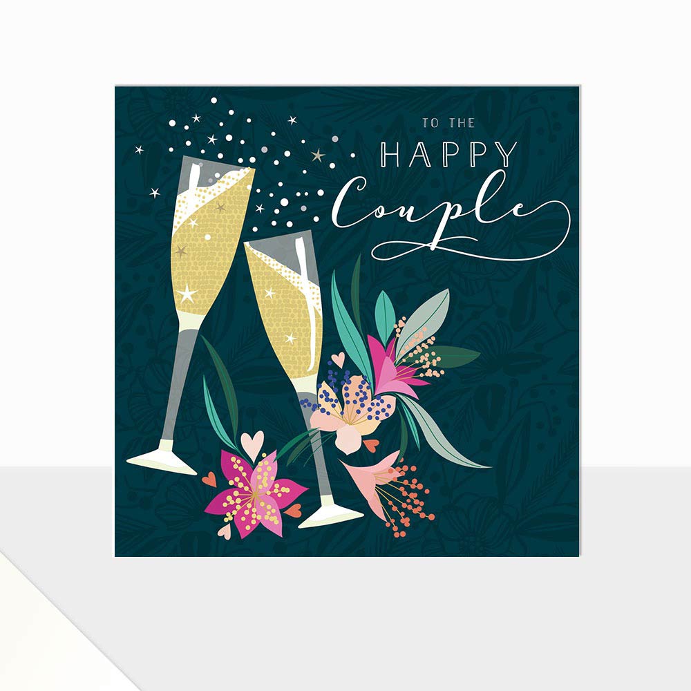 To The Happy Couple Greeting Card - Click Image to Close