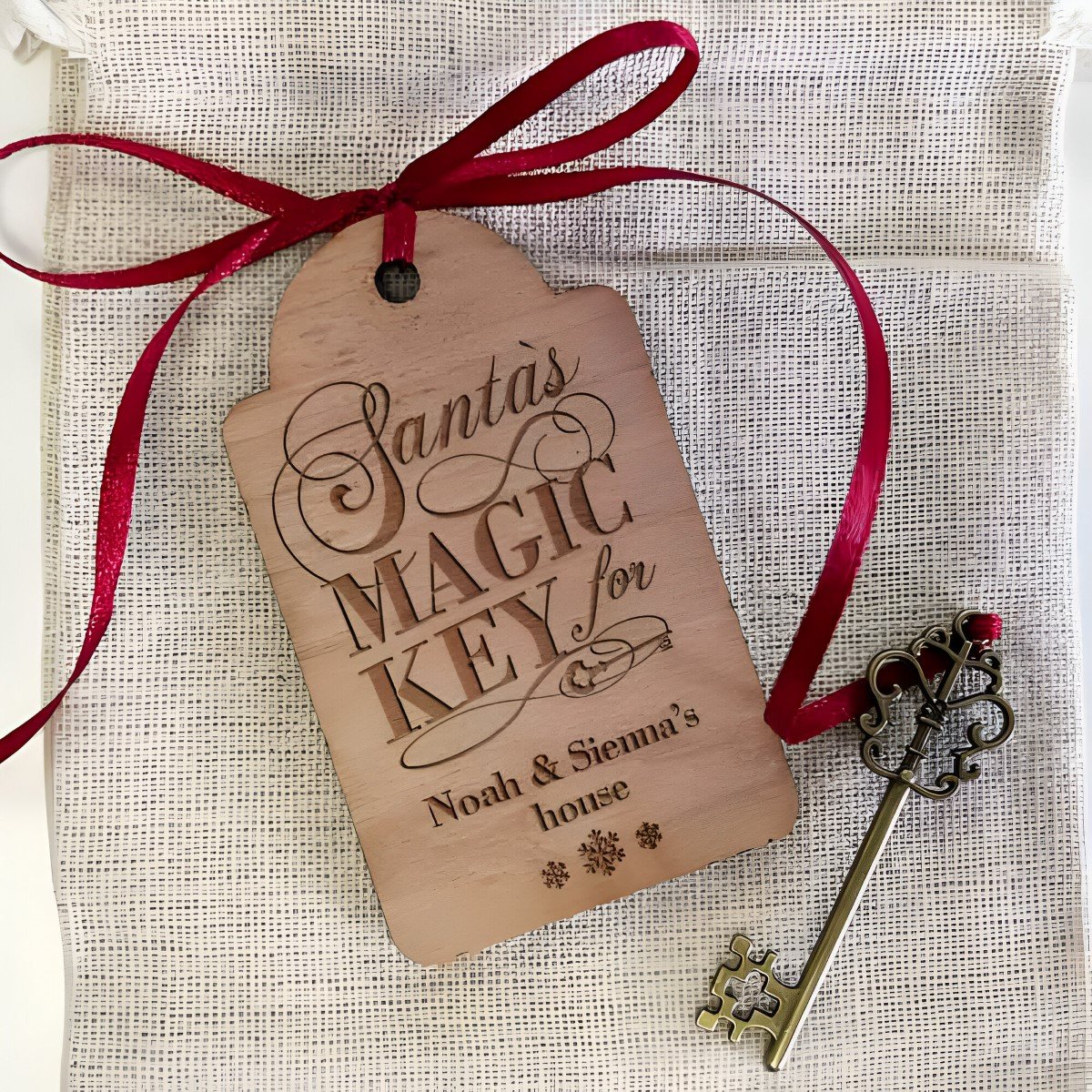 Personalised Santa's Magic Key - Click Image to Close