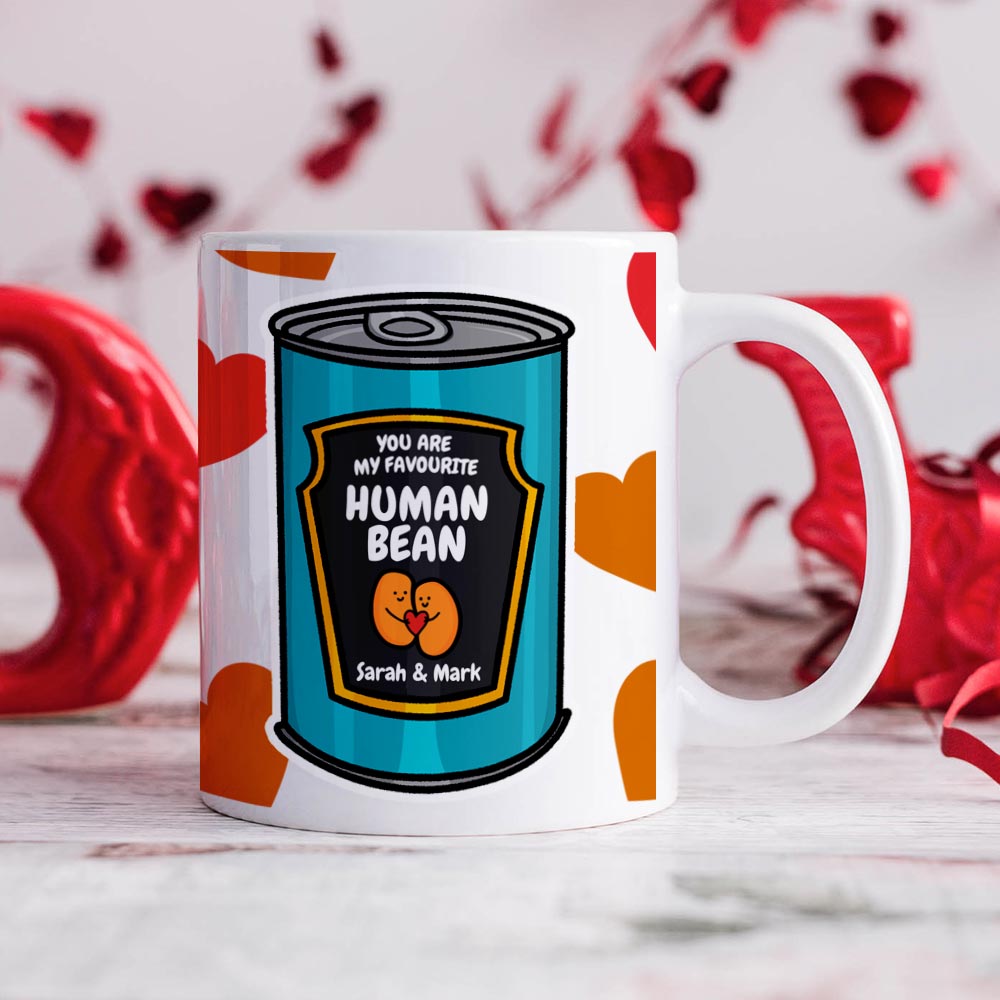 Personalised Favourite Human Bean Mug - Click Image to Close