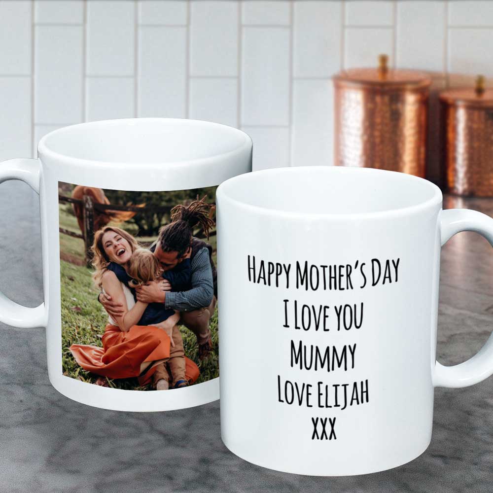 Personalised Photo Mug For Mum Mother's Day Gift Idea - Click Image to Close