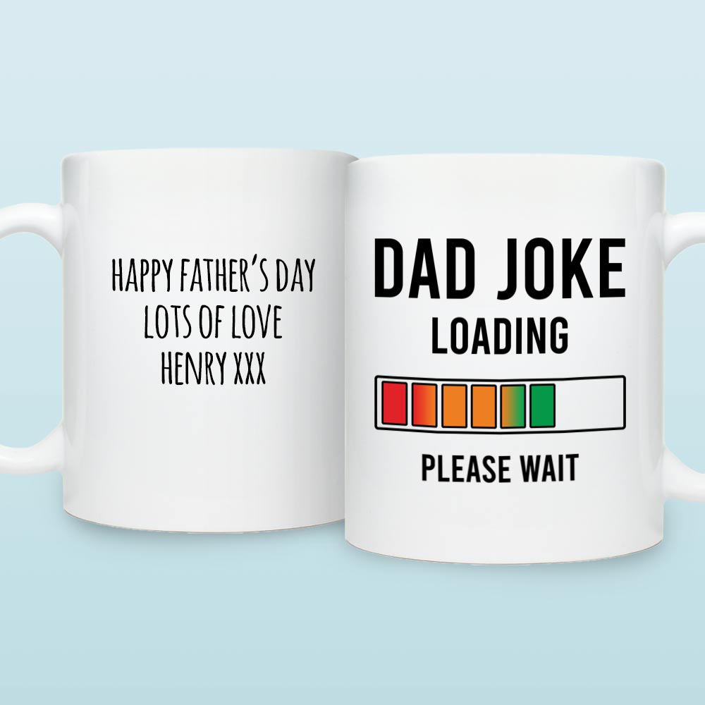 Personalised Mug - Dad Joke Loading - Click Image to Close