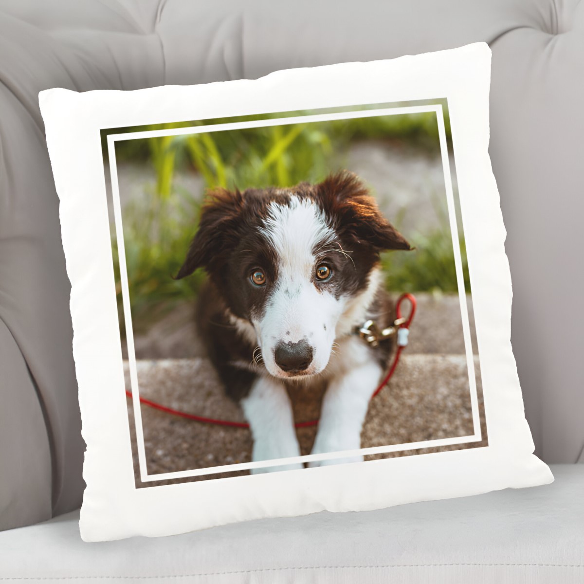 Personalised Photo Upload Cushion - Click Image to Close