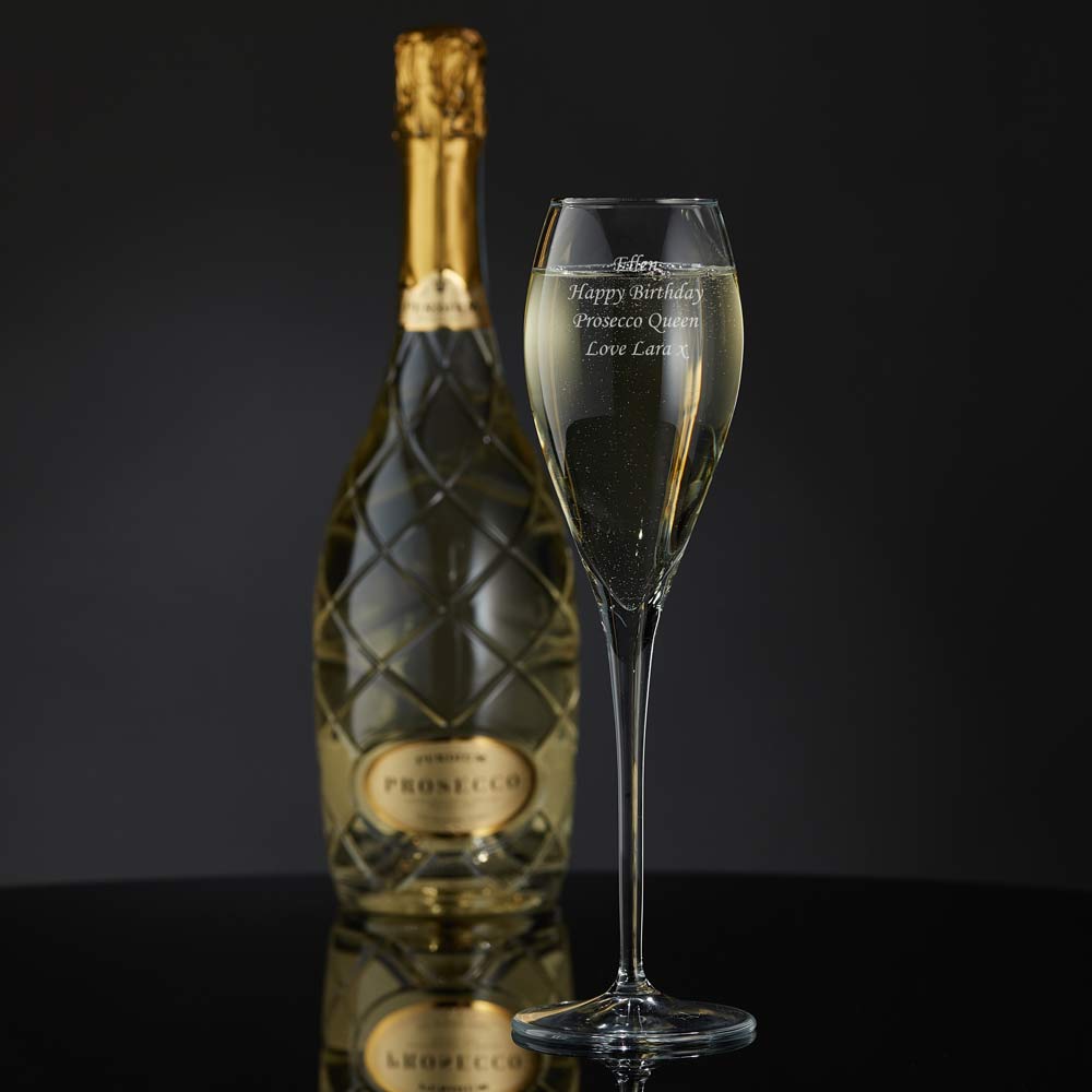 Personalised Luxury Prosecco Glass - Click Image to Close