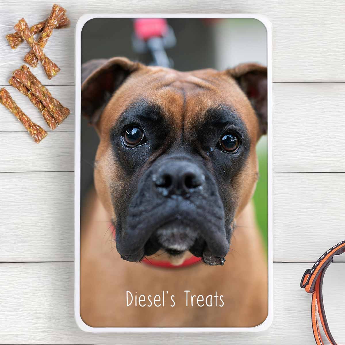 Full Photo Pet Treats Tin - Click Image to Close