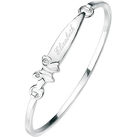 Sterling Silver Baby Bracelet Christmas Gift - Click Image to Close