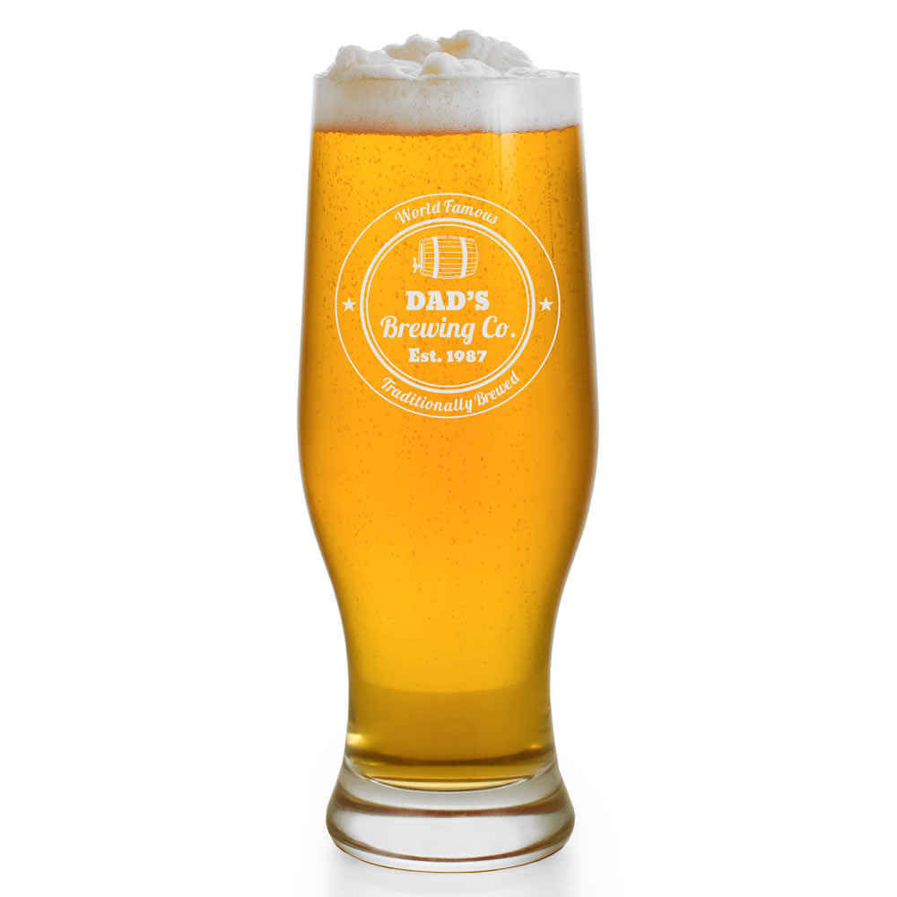 Personalised Brewing Company Beer Glass - Click Image to Close