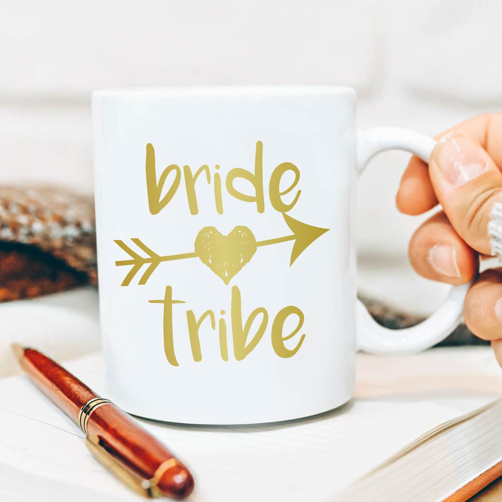Personalised Mug - Bride Tribe - Click Image to Close