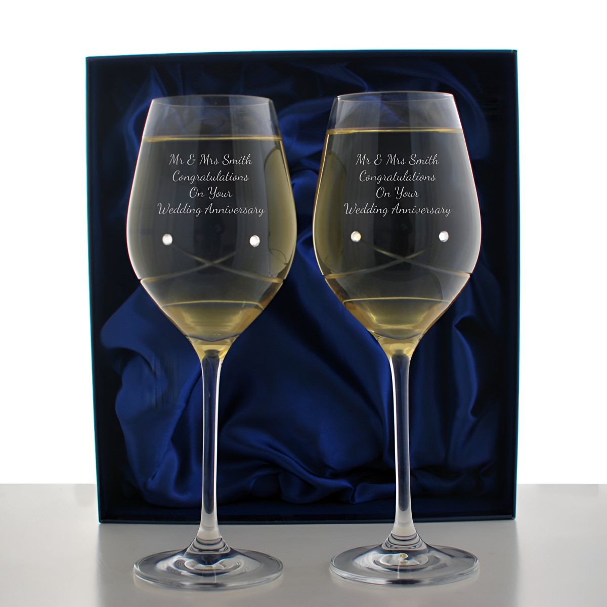 Engraved Christening Glasses Engraved Christening Glasses