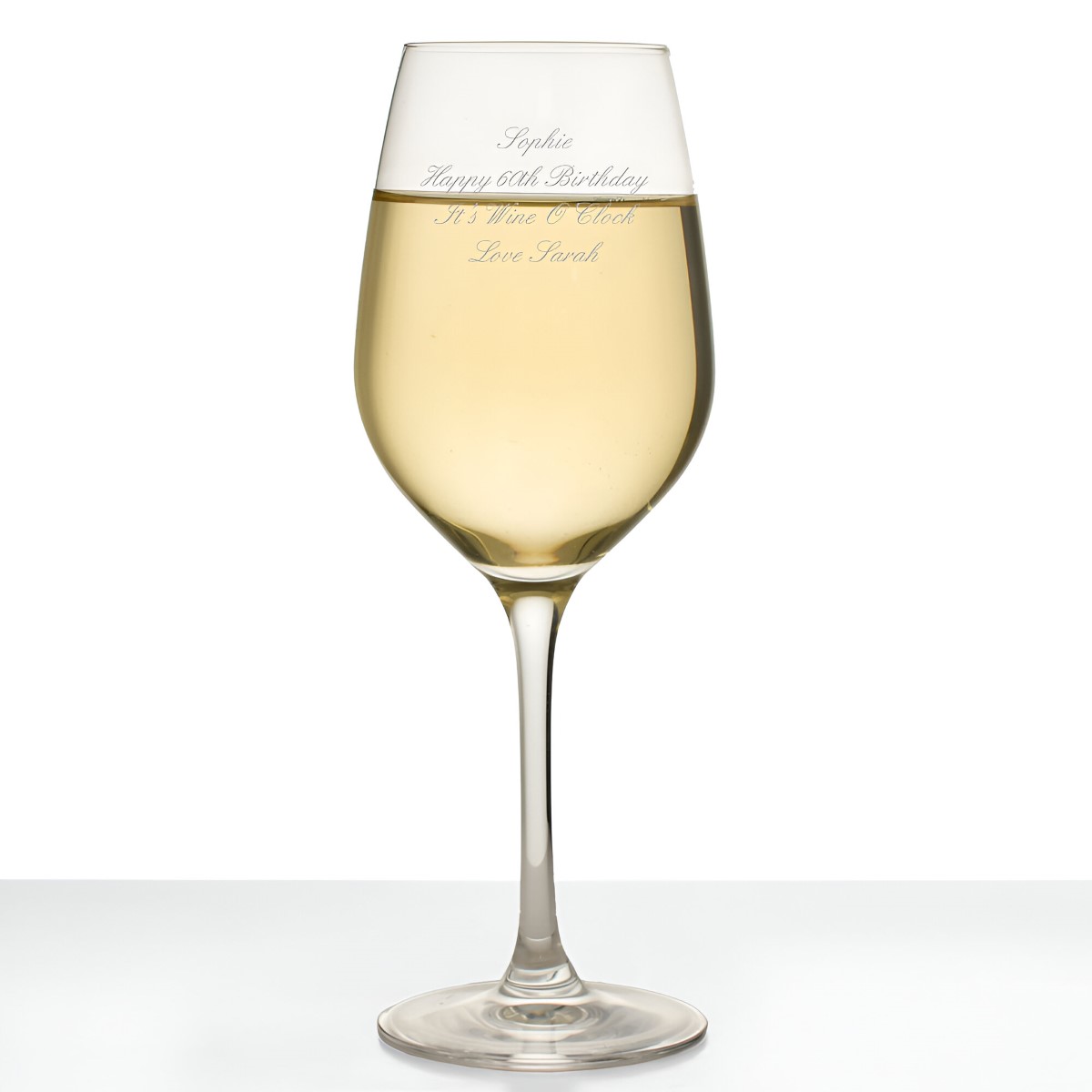 Personalised Crystal Wine Glass By Dartington - Click Image to Close