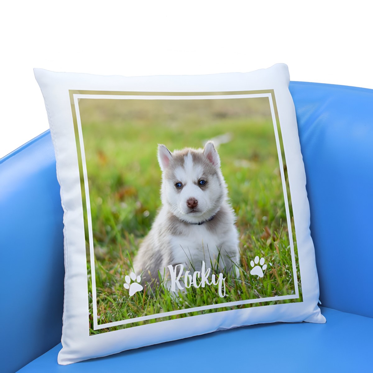 Personalised Photo Cushion - Dog Lover - Click Image to Close