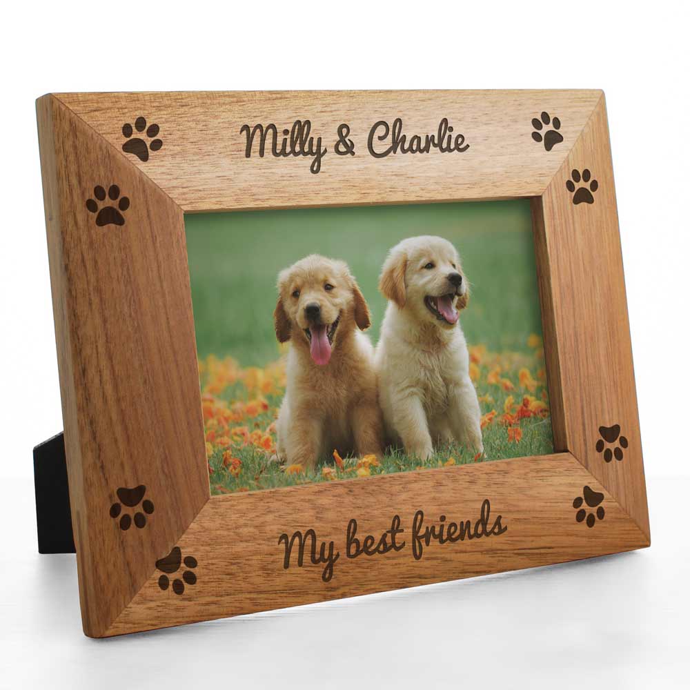 Dog Photo Frames Personalised - Click Image to Close