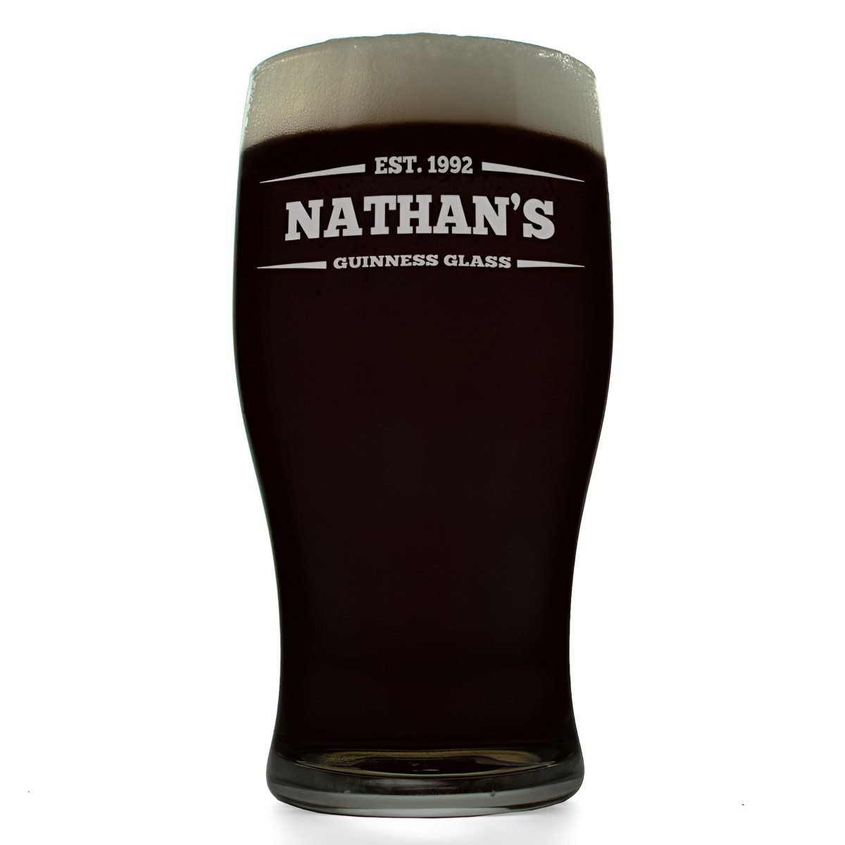 Irish Themed Pint Glass - Click Image to Close