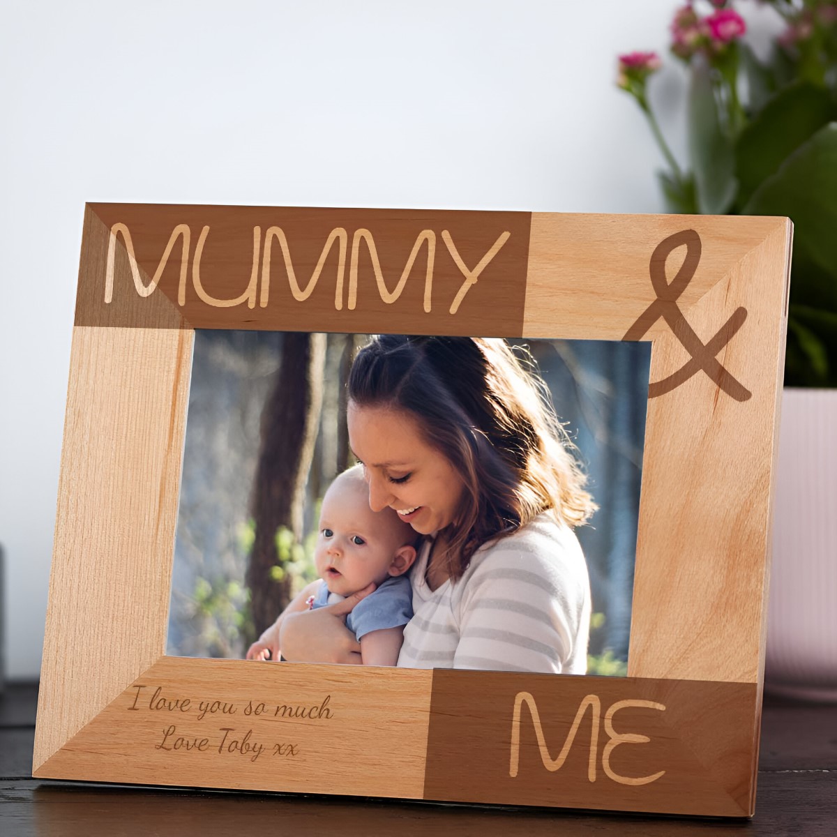Mummy And Me Photo Frame Personalised