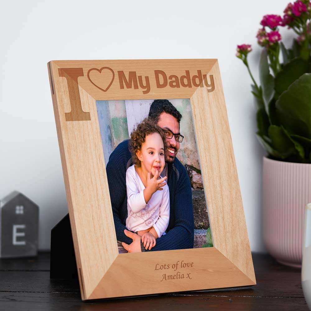 I Love My Daddy Photo Frame - Click Image to Close