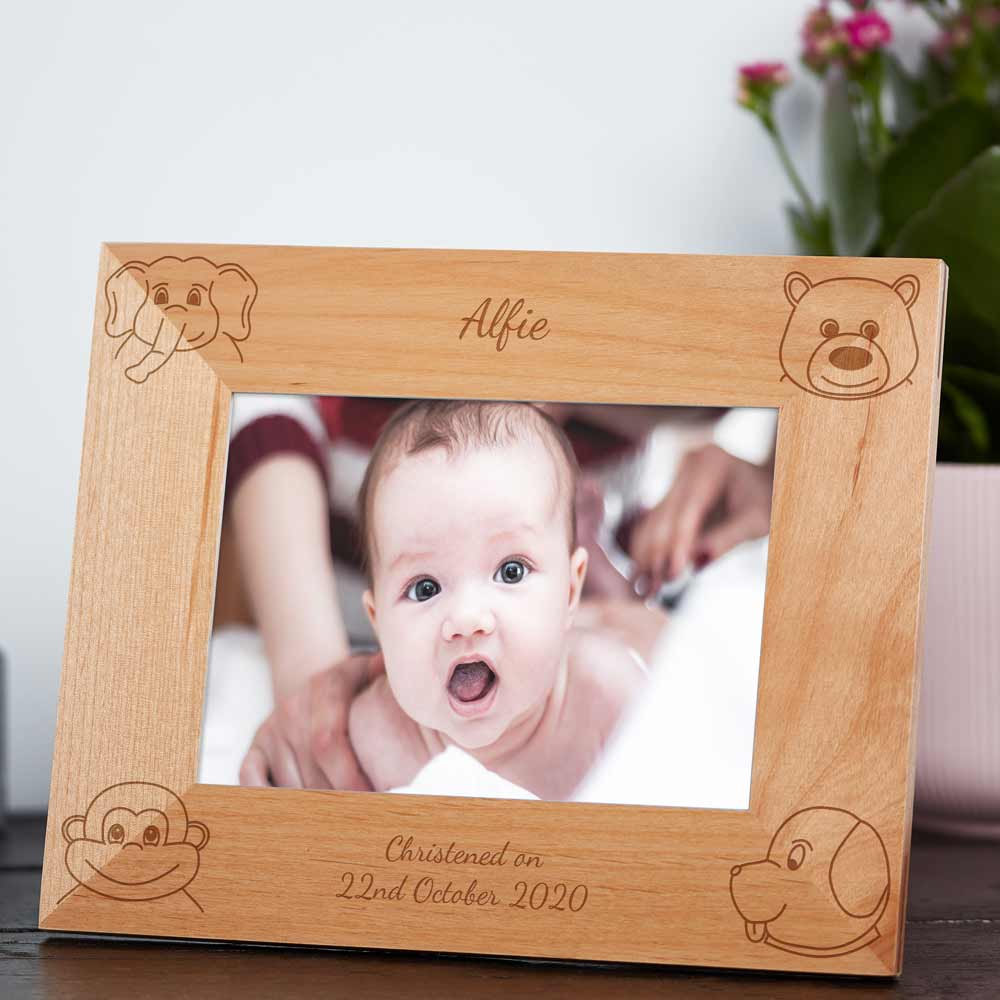 Noahs Ark Animal Personalised Frame - Click Image to Close