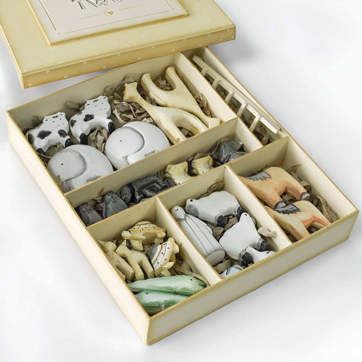 Personalised Hand Made Wooden Noahs Ark Gift Set
