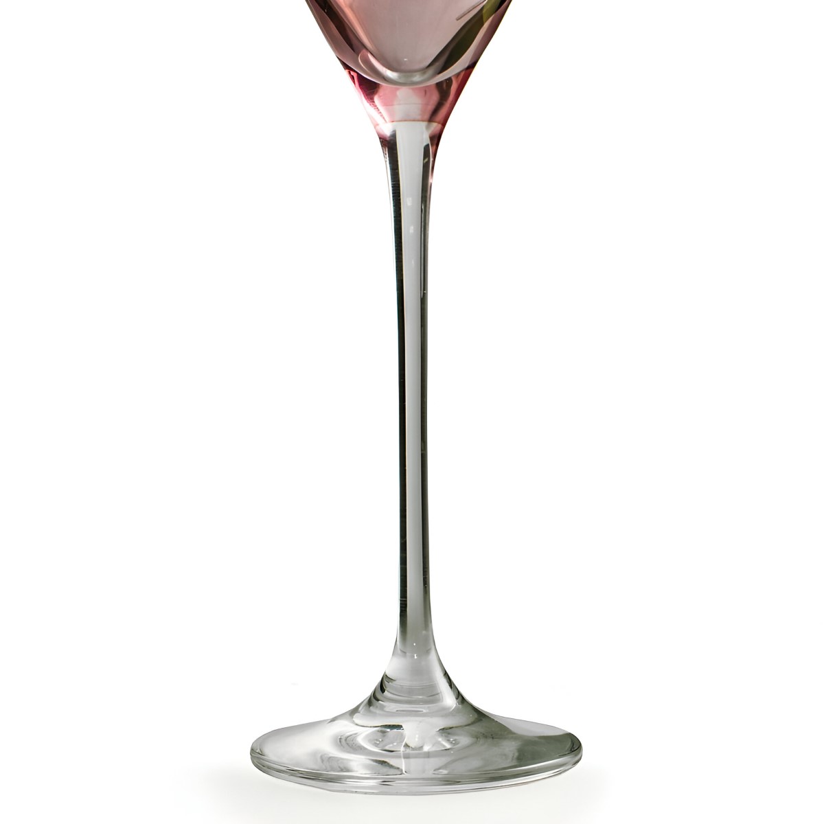 Personalised Pink Champagne Flute With Swarovski Elements