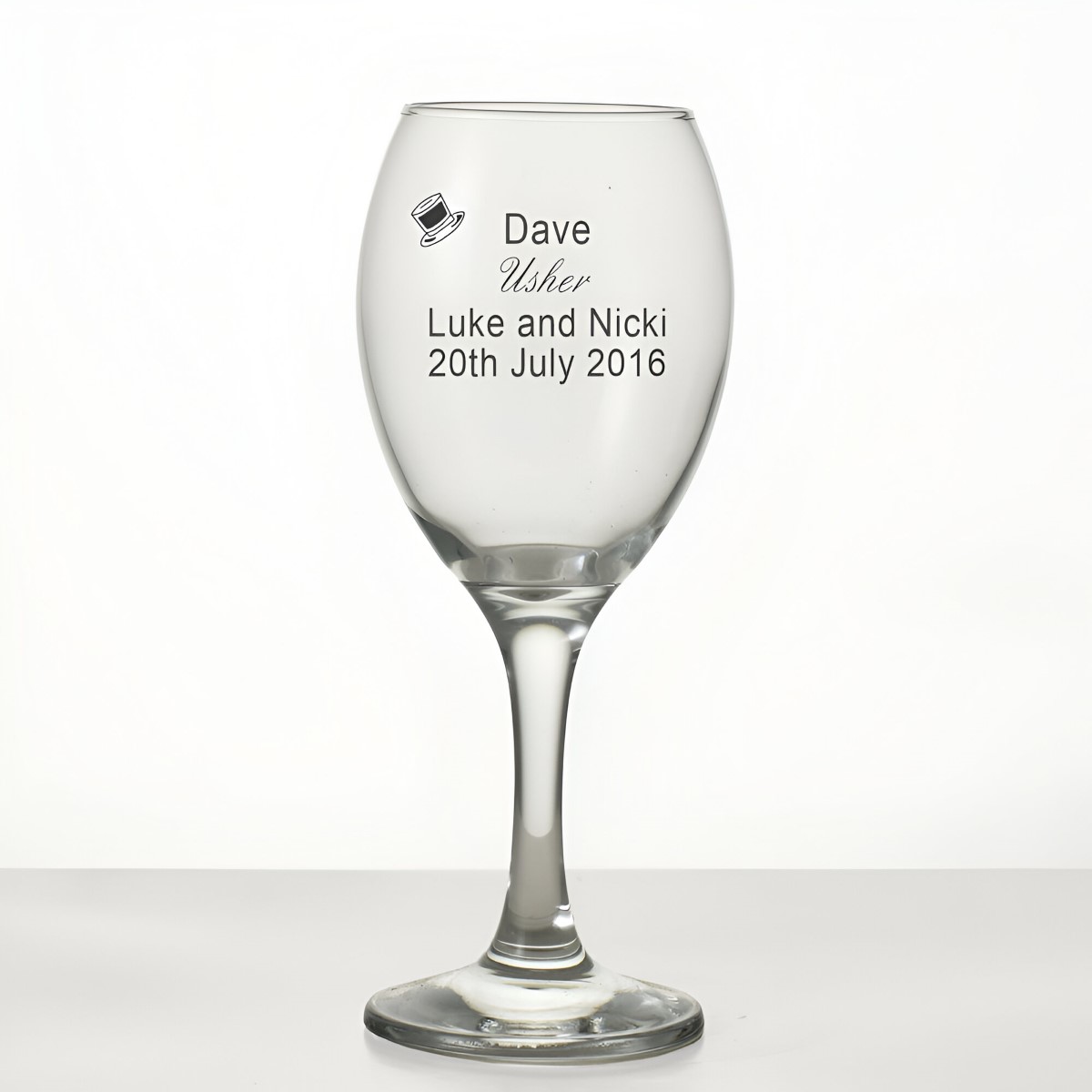 Engraved Wedding Wine Glass, An Ideal Bridesmaid Gift