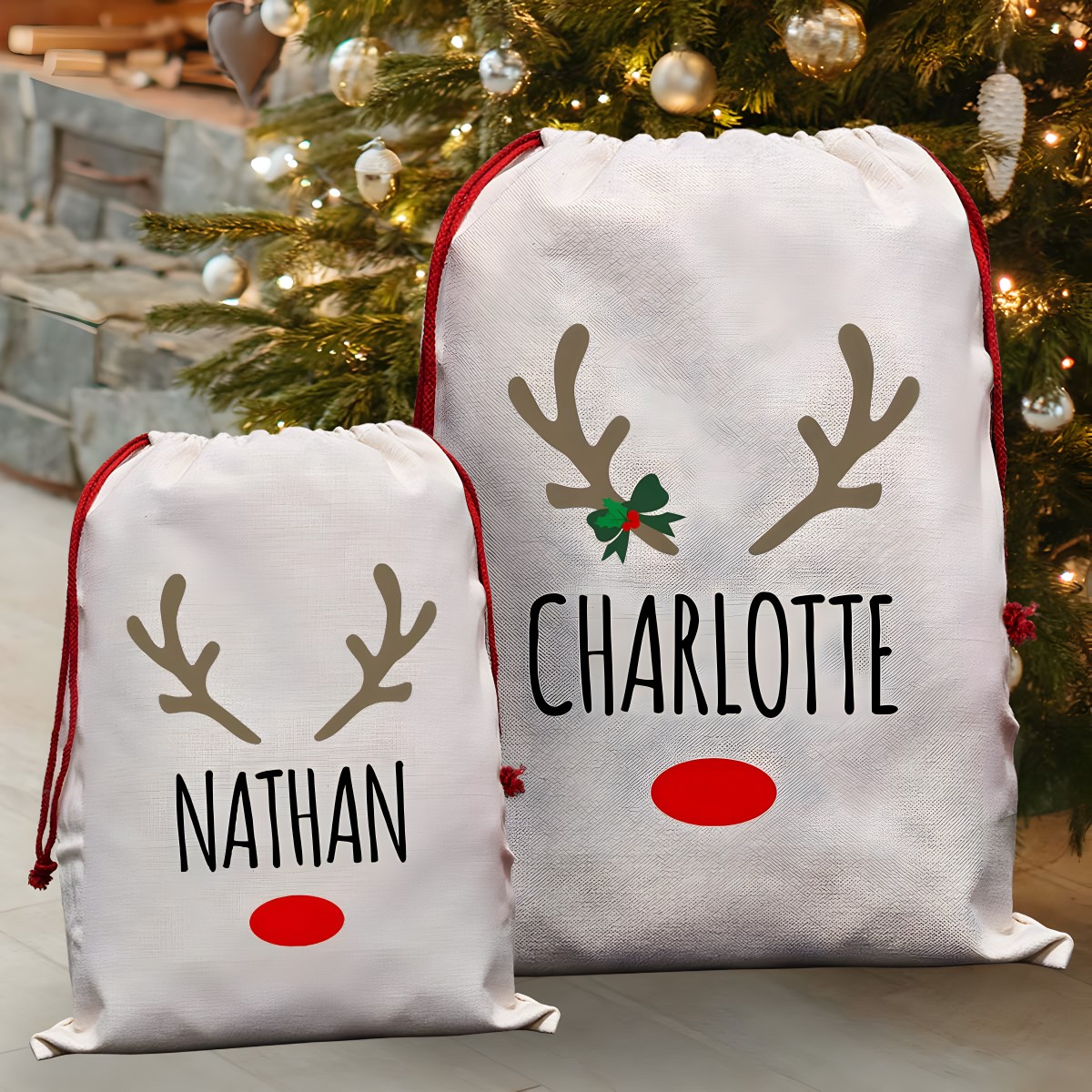 Santa sacks to personalise best sale
