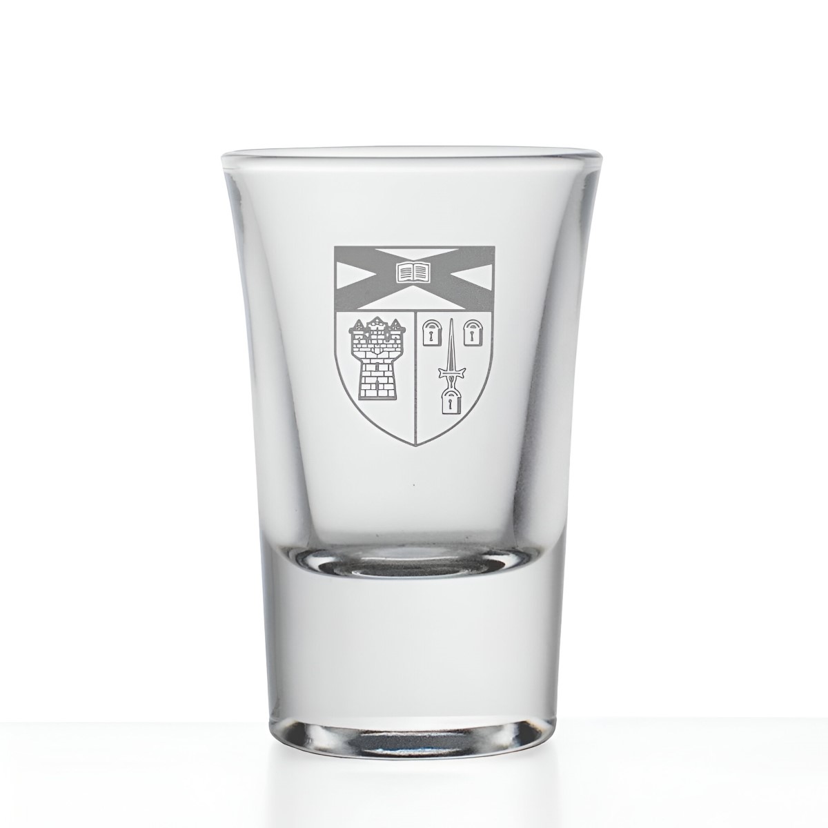 Logo Engraved Personalised Shot Glass - Click Image to Close