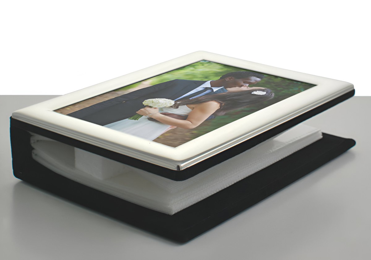 silver photo albums